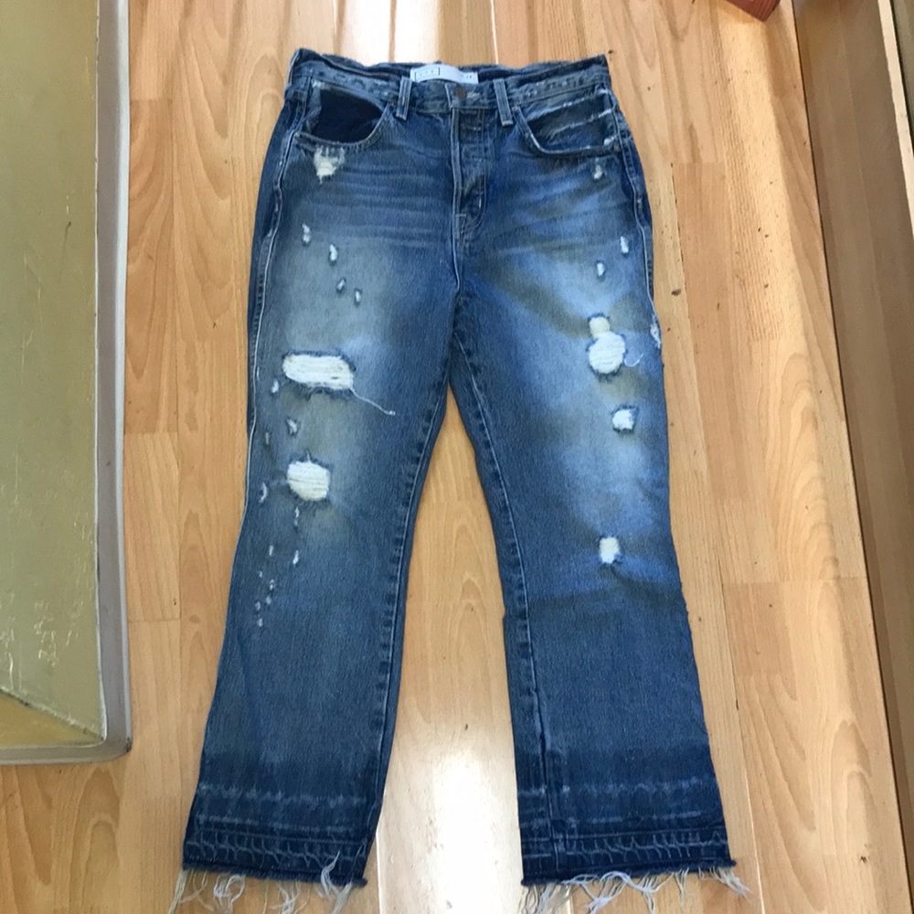 AYR Distressed Blue Denim Jeans